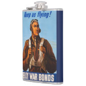 Flasques Pilotes d'aviation afro-américains de 2ÈME GUERRE (Gauche)