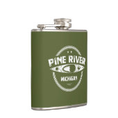 Flasques Pine River Michigan Kayaking (Droite)
