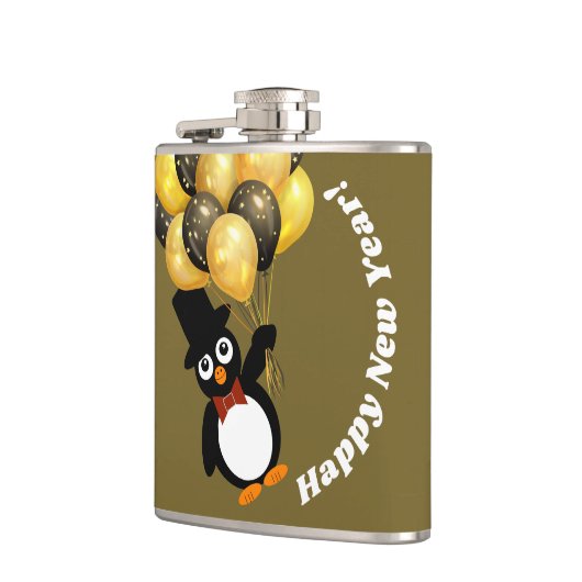 Flasques Pingouin du Nouvel An (Gauche)