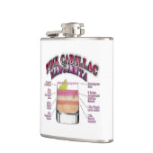 Flasques PINK MARGARITA Cocktail Recette Art (Gauche)