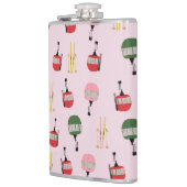 Flasques Pink Retro Ski Apres Ski Hiver Ski Ski (Gauche)