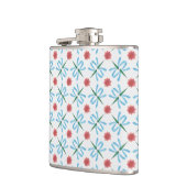 Flasques Pink Water Lys and Dragonflies Hip Flask (Gauche)