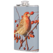 Flasques Pinson des Maisons avec des baies d'aubépine (Gauche)