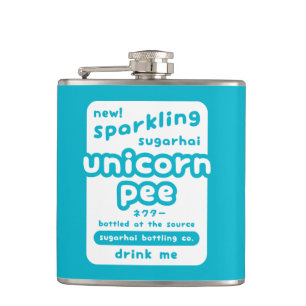 Flasques Pipi de licorne