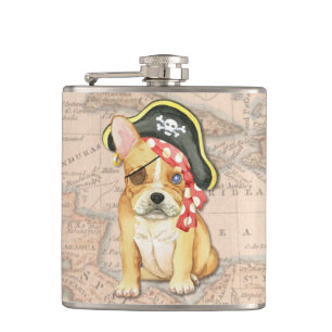 Flasques Pirate de bouledogue français