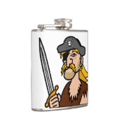 Flasques Pirate de dessin coloré avec épée (Droite)