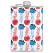 Flasques Pirate Jellyfish, Motif de méduses, Sea Animaux (Devant)