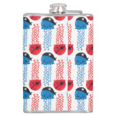 Flasques Pirate Jellyfish, Motif de méduses, Sea Animaux (Dos)