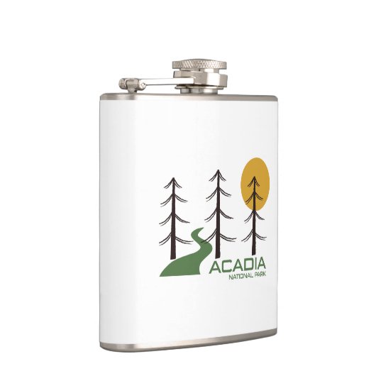 Flasques Piste du parc national Acadia (Droite)