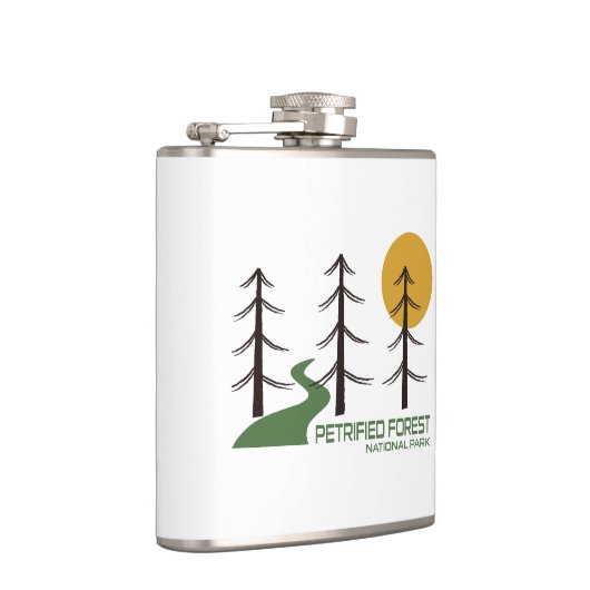 Flasques Piste du parc national de la Forêt pétrifiée (Droite)