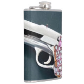 Flasques Pistol en pierre de fer peinte (Droite)