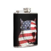 Flasques Pitbull patriotique (Droite)