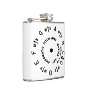 Flasques Pitchpipe blanc (Droite)