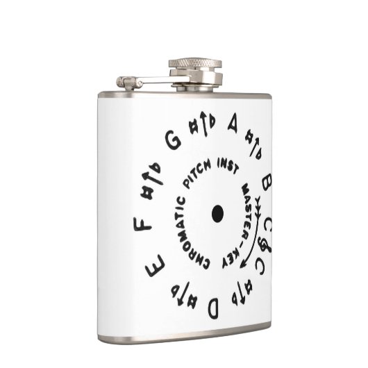 Flasques Pitchpipe blanc (Droite)