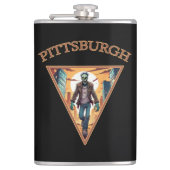 Flasques Pittsburgh Zombie (Devant)