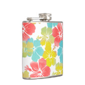 Flasques PixDezines rétro hibiscus (Droite)