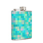 Flasques Pixel Art Multicolor Motif (Droite)