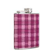 Flasques Pixel Plaid_Magenta-Black (Droite)