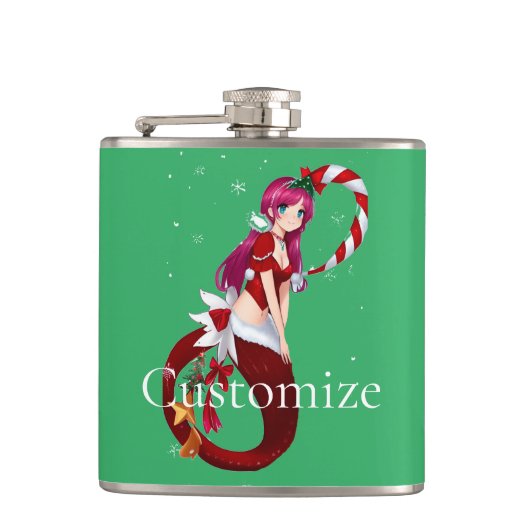 Flasques Pixie de Noël Mermaid Thunder_Cove (Devant)