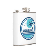 Flasques Plage de cacao Floride Palmiers Oiseaux (Droite)