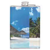 Flasques Plage exotique (Dos)