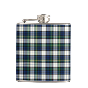 Flasques Plaid de robe formelle de clan de Gordon de bleu