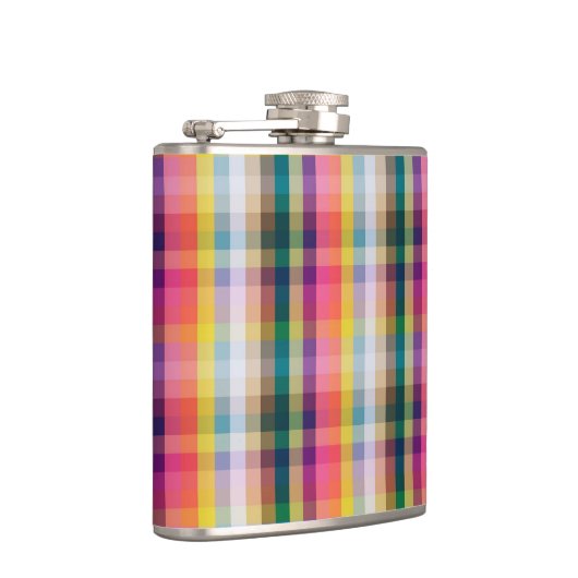 Flasques Plaid écossais abstrait (Droite)