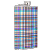 Flasques Plaid Fabric Checkered Print Pattern-57688 (Droite)