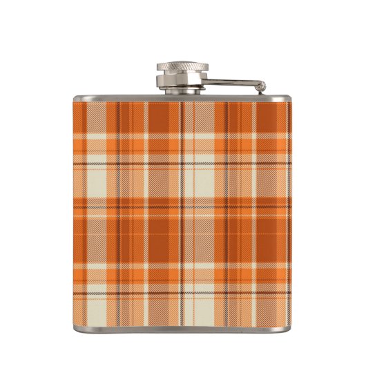 Flasques Plaid orange (Dos)