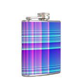 Flasques Plaid rose et bleu Checkered (Droite)