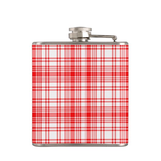 Flasques Plaid rouge (Dos)
