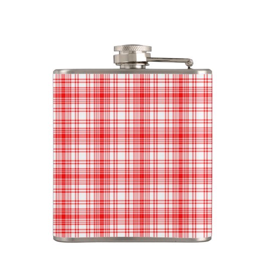 Flasques Plaid rouge (Dos)