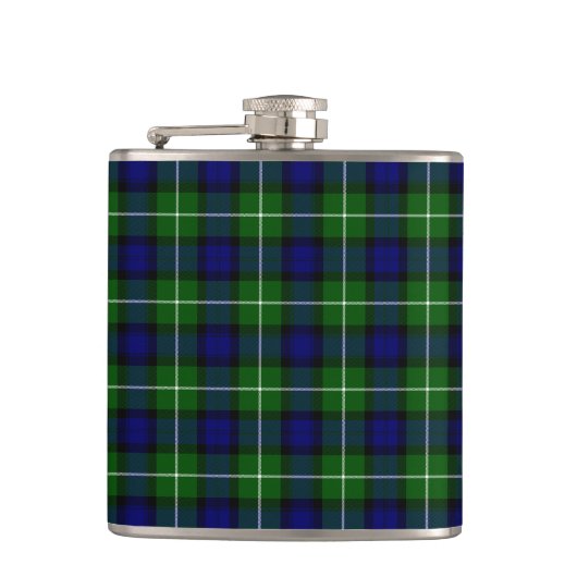 Flasques Plaid vert bleu Lamont tartan (Devant)