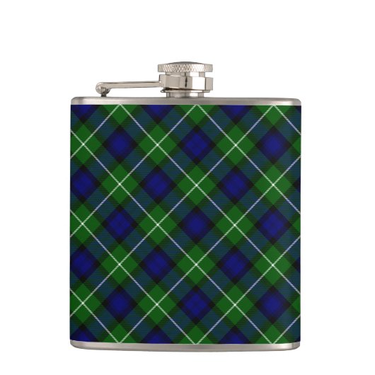 Flasques Plaid vert bleu Lamont tartan (Devant)