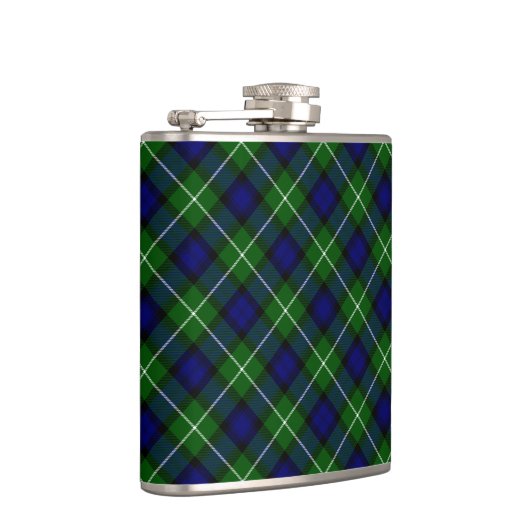 Flasques Plaid vert bleu Lamont tartan (Droite)