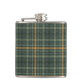 Flasques Plaid vert et or (Devant)
