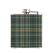 Flasques Plaid vert et or (Dos)