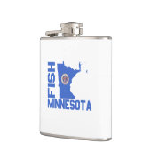 Flasques Plan de l'État du Minnesota de Poisson (Gauche)