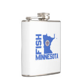 Flasques Plan de l'État du Minnesota de Poisson (Droite)