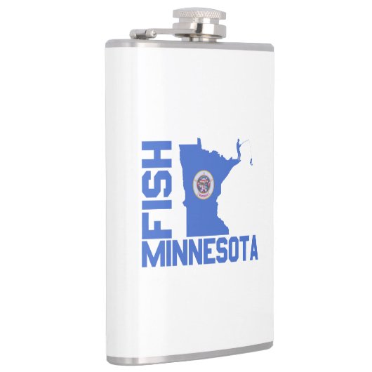 Flasques Plan de l'État du Minnesota de Poisson (Droite)