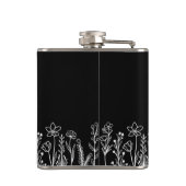 Flasques Plan Floral fleur sauvage N'importe quel cadeau Ma (Dos)