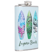 Flasques Planches de surf Laguna Beach Californie Flask (Droite)