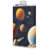 Flasques Planètes de l'espace extra-atmosphérique 2 (Gauche)