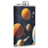 Flasques Planètes de l'espace extra-atmosphérique 2 (Droite)