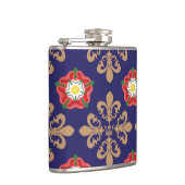 Flasques Plantagenets fleur motif (Droite)