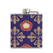 Flasques Plantagenets fleur motif (Dos)