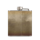 Flasques Plaque en métal brut (Dos)