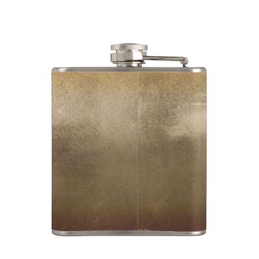 Flasques Plaque en métal brut (Dos)