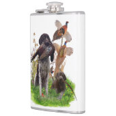 Flasques Plaques en papier à pointeur courtes allemandes (Gauche)