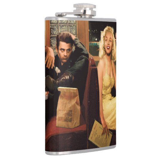 Flasques Plat bleu 2 (Droite)